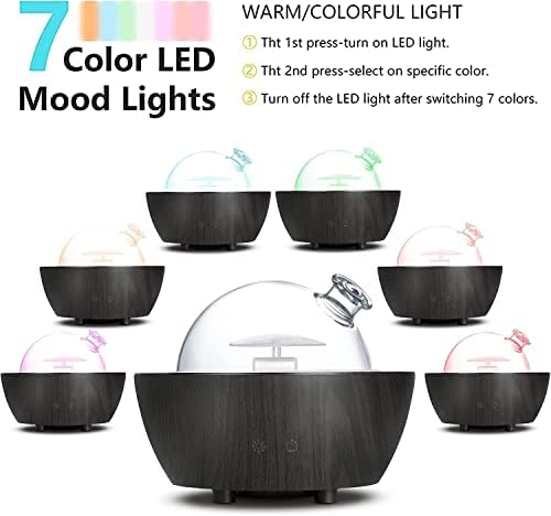 300ml Essential Oil Diffuser for Spa Room with Adjustable Mist Settings - Image 2