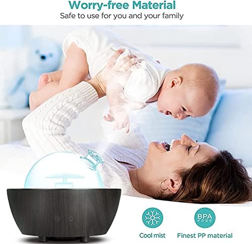 300ml Essential Oil Diffuser for Spa Room with Adjustable Mist Settings - Image 4