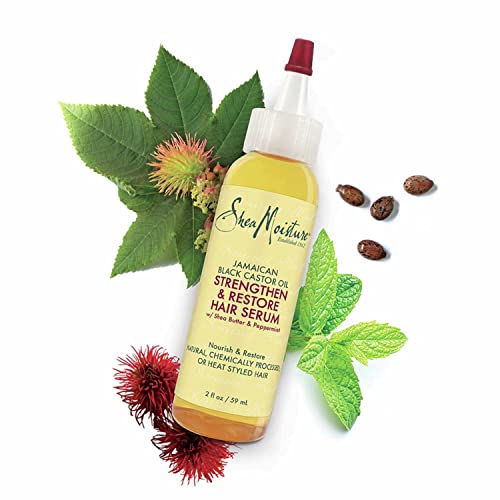 Black Castor Oil and Shea Butter Hair Care Treatment 16oz Bottle - Image 3