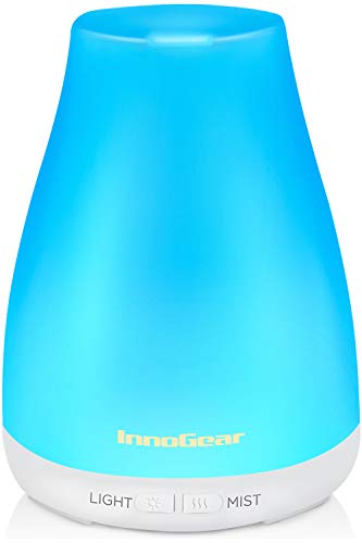 300ml Aromatherapy Essential Oil Diffuser with Spa Vapor Function
