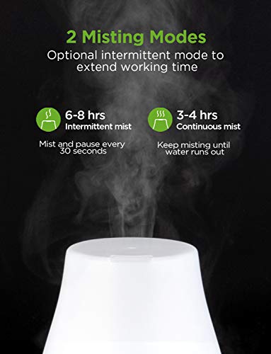 300ml Aromatherapy Essential Oil Diffuser with Spa Vapor Function - Image 3