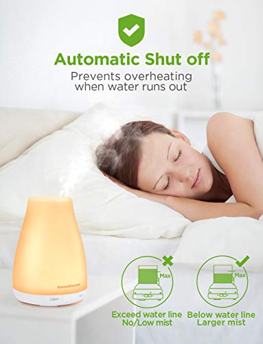 300ml Aromatherapy Essential Oil Diffuser with Spa Vapor Function - Image 6