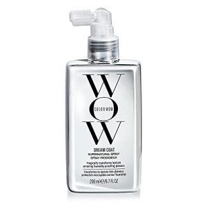 Frizz-fighting spray made with natural ingredients.
