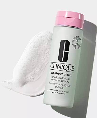 Clinique All About Clean Liquid Facial Soap 6.7 fl oz Mild Cleanser - Image 3