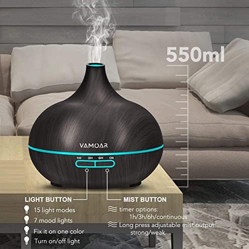 Sparoom Proair Essential Oil Diffuser 300ml Capacity Cool Mist - Image 3