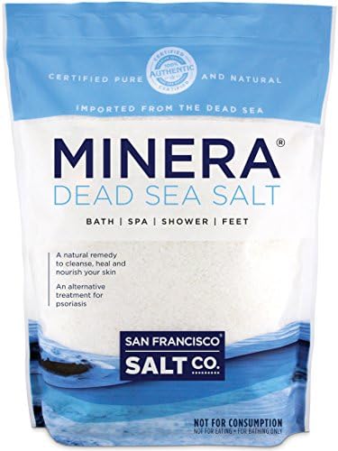 Natural 11 oz Dead Sea Bath Salt for Relaxing Baths