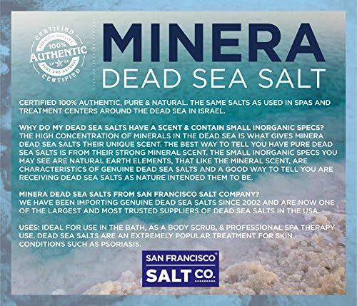 Natural 11 oz Dead Sea Bath Salt for Relaxing Baths - Image 3