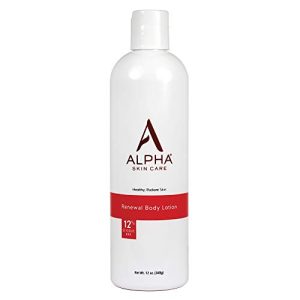 AHA Exfoliating Body Cream for Smooth Radiant Skin 8 oz