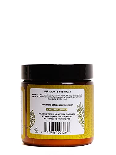 Tropic Isle Living 4oz Black Castor Oil for Hair Growth and Health - Image 3