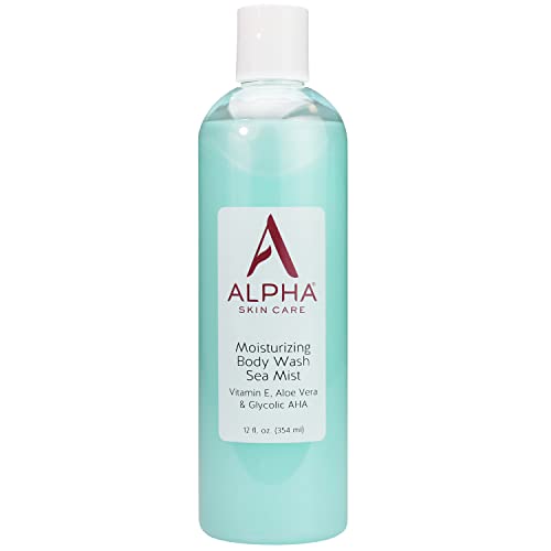 Exfoliating Aha Shower Gel for Smooth, Radiant Skin