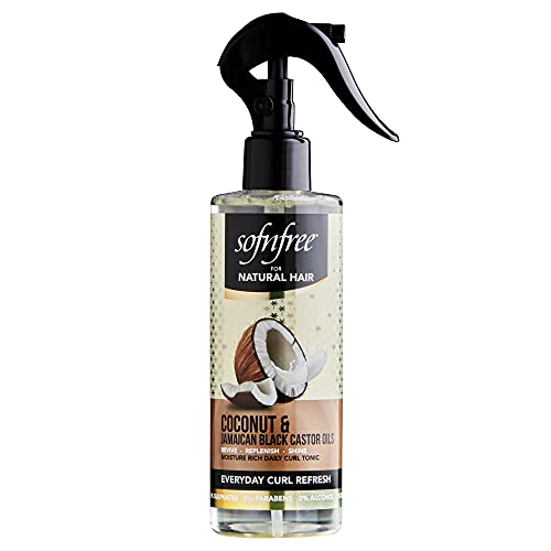 Black Castor Oil Spray for Hair