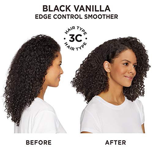 Secret Black Edge Control Hair Gel 4 oz for Smooth Edges and Flyaways - Image 7