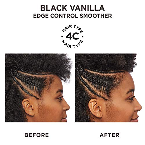 Secret Black Edge Control Hair Gel 4 oz for Smooth Edges and Flyaways - Image 6