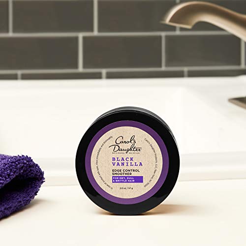 Secret Black Edge Control Hair Gel 4 oz for Smooth Edges and Flyaways - Image 9