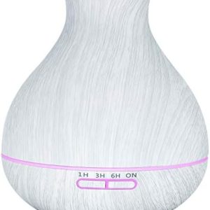 Oil diffuser with spotlight feature.