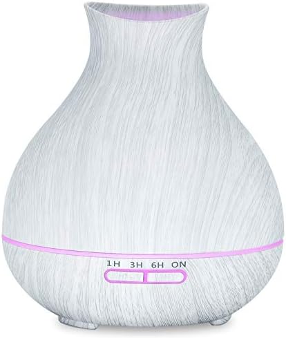 Oil diffuser with spotlight feature.