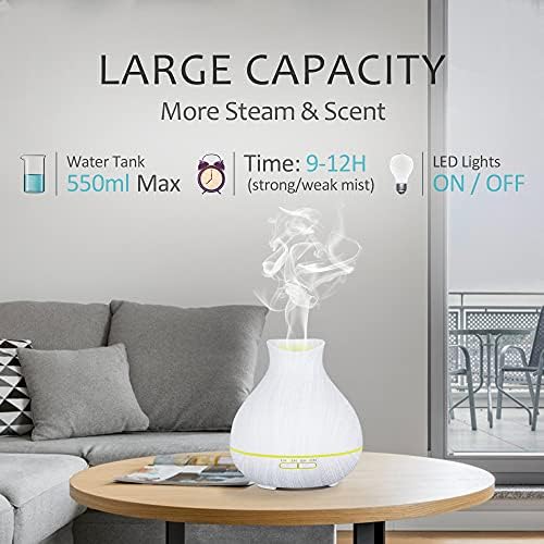 Oil diffuser with spotlight feature. - Image 2