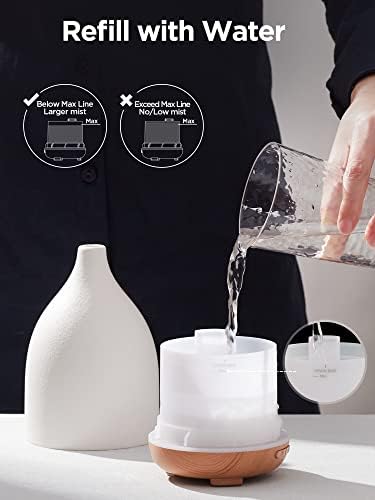 150ml Ultrasonic Aroma Diffuser for Home and Spa with Adjustable Mist - Image 8