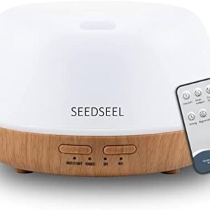 300ml Ultrasonic Air Humidifier Essential Oil Diffuser for Home Office Use