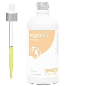 100ml Pure Natural Argan Oil for Skin Hair Care - Hydrating Formula