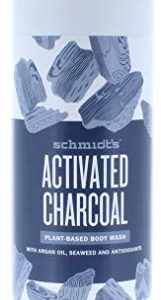 Charcoal-infused Shower Gel for deep cleansing and detoxifying.