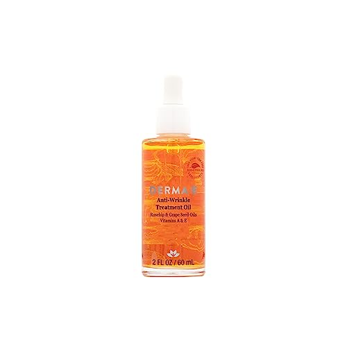 Natural anti wrinkle oil for youthful skin.