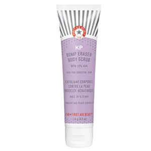 Gentle 4 Oz Exfoliating Body Scrub for Smooth Skin Cleansing