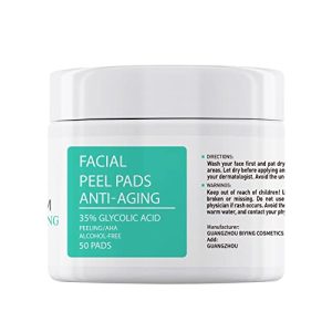 Glycolic Peel Pad for Advanced Anti Aging Therapy.