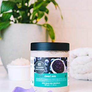 Exfoliating Acai Body Scrub for Smooth, Glowing Skin