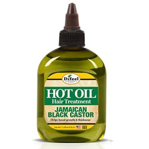 Black Castor Oil Hot Oil Hair Treatment 8 oz Moisturizing Formula
