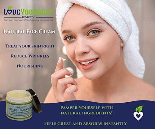 Natural 98% Hemp Anti-Aging Face Cream 2 oz - Image 2