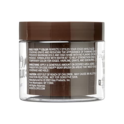 24 Hour Strong Hold Edge Control Gel 4 oz for Smooth Sleek Hair Styling - Image 2