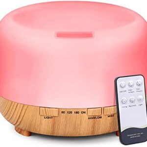 500ml Ultrasonic Aroma Essential Oil Diffuser and Humidifier for Home Use
