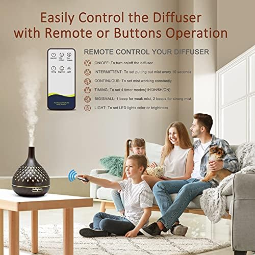 400ml Essential Oil Diffuser Humidifier for Aromatherapy Home - Image 6