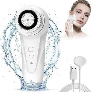 Clinique Sonic Cleansing Brush for Purified Skin - Gently Exfoliates and Cleanses