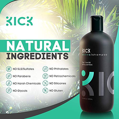 3Dmen Anti-Dandruff Shampoo for Men, 250ml Bottle - Image 3