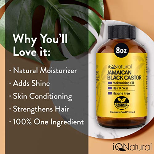 4 oz 100% Natural Organic Jamaican Black Castor Oil for Hair and Skin - Image 2