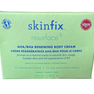 Smooth Skin Exfoliating Body Cream with AHA and BHA for Radiant Glow
