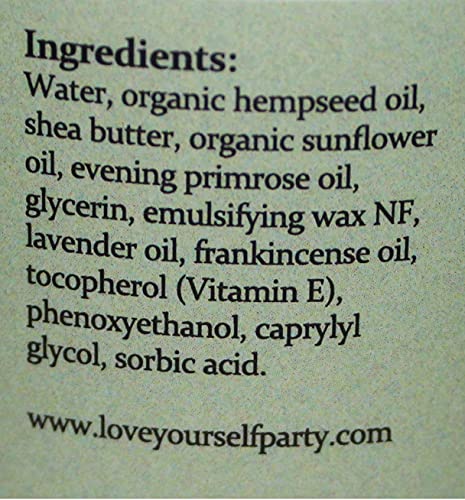 Natural 98% Hemp Anti-Aging Face Cream 2 oz - Image 4