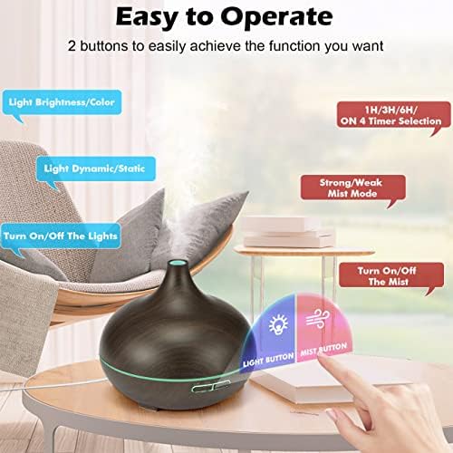 100ml Aromatherapy Essential Oil Diffuser for Home Relaxation and Wellness - Image 4