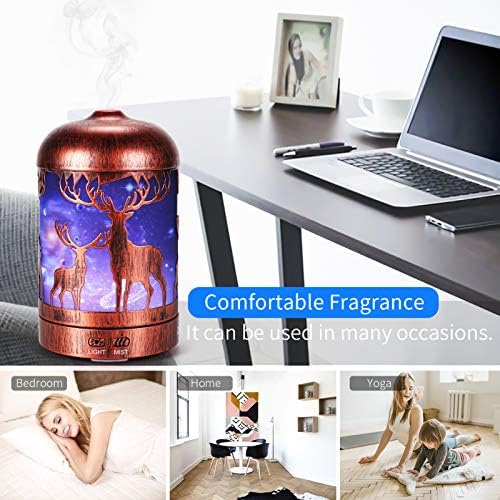 3D Gala Aromatherapy Essential Oil Diffuser 500ml Capacity - Image 6