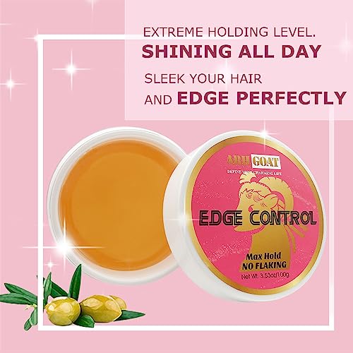 Adan Strong Hold Edge Control Gel 4 oz for Sleek, Defined Edges - Image 2