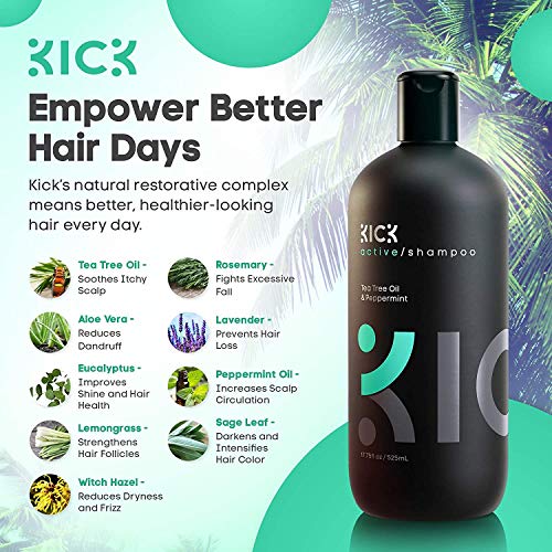3Dmen Anti-Dandruff Shampoo for Men, 250ml Bottle - Image 4