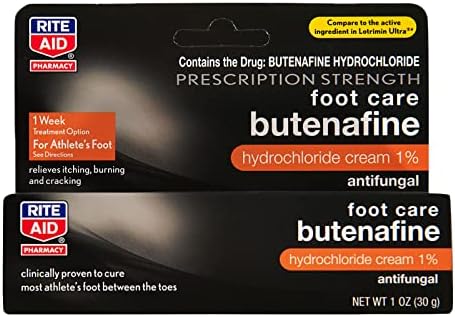 Athlete's Foot Cream 50g Prescription Strength Fast Relief