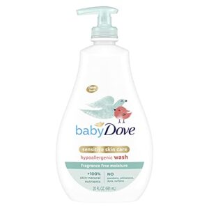 Gentle Fragrance-Free Baby Body Wash for Sensitive Skin