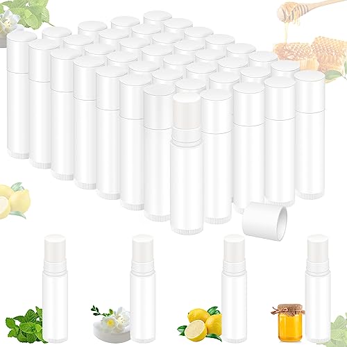Unscented Unflavored Blank Lip Balm Tubes 10ml Capacity