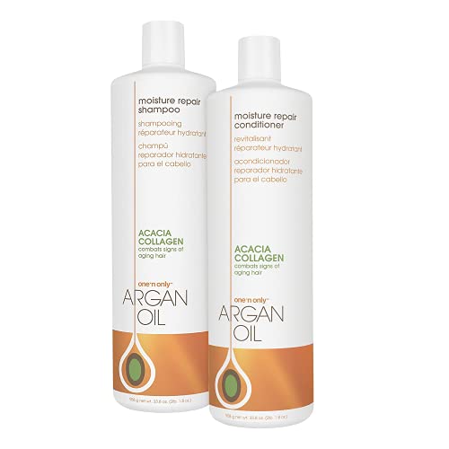 Acacia Collagen-Infused Argan Oil 4 oz Bottle for Enhanced Skin and Hair Care