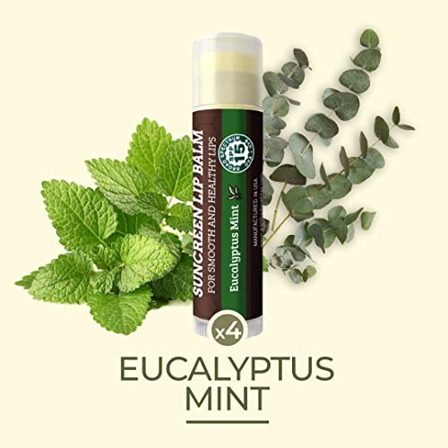 Organic SPF Lip Balm for Sun Protection, 0.15 oz - Image 8