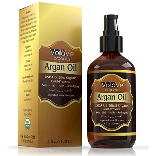 Trader Joe's 100% Organic Argan Oil 4 fl oz Virgin & Unrefined