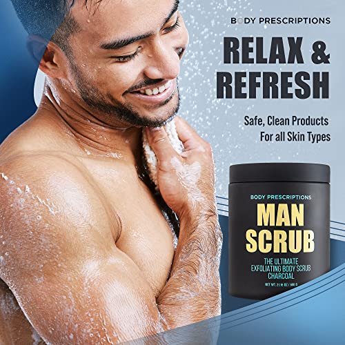 Body Prescriptions Charcoal Foot Scrub 16 oz Exfoliating Skin Treatment - Image 4